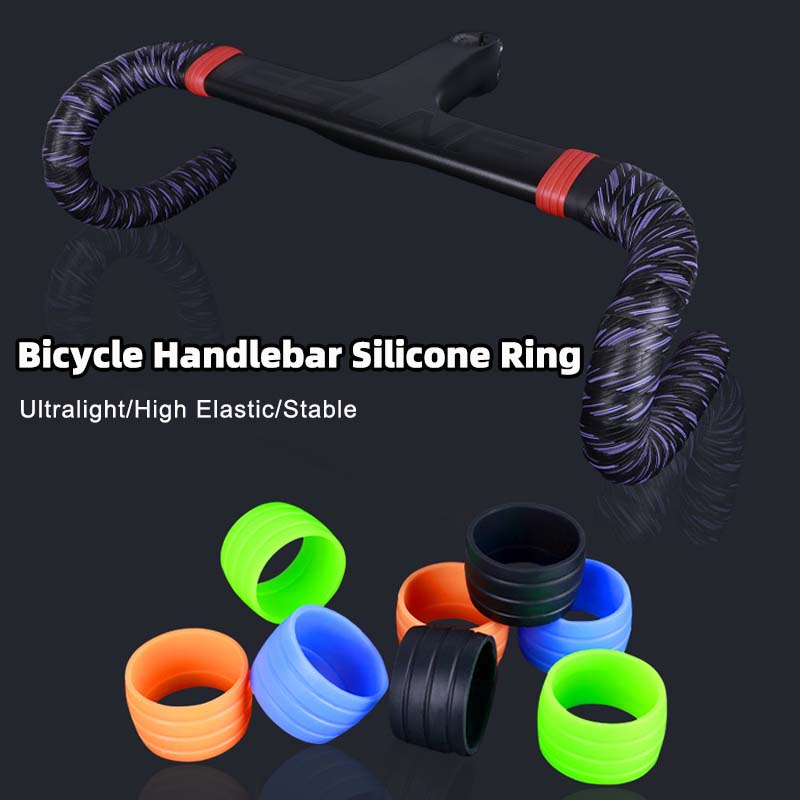 Bell Handlebar Ring - 2 pçs bicicleta de estrada guiador