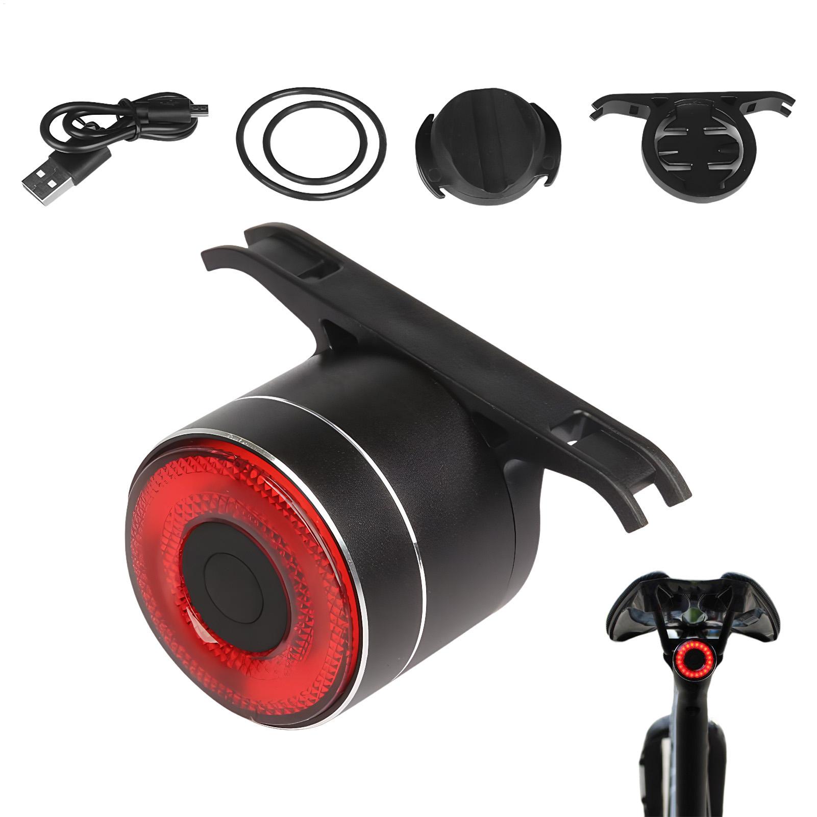 Commuting With Road Bike - Luz traseira da bicicleta inteligente luz