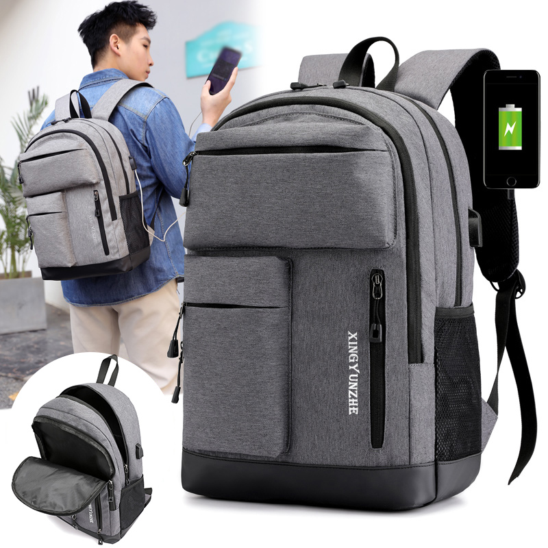 Cycling Commuter Backpack Laptop - Homens mulheres carregamento usb mochila caminhadas