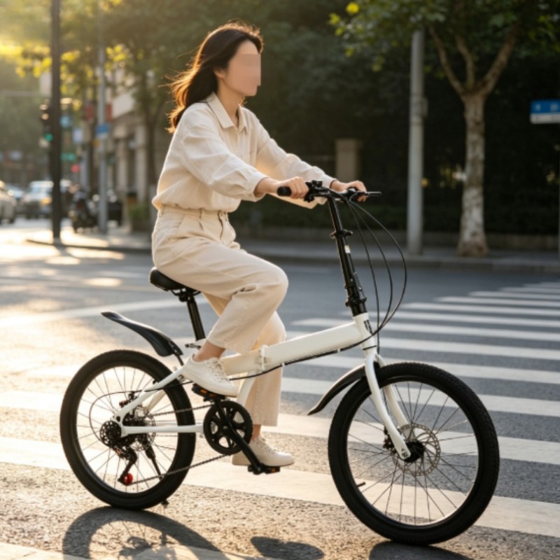 Cycling Commute Speed - Bicicleta Dobrável de 20 Polegadas para