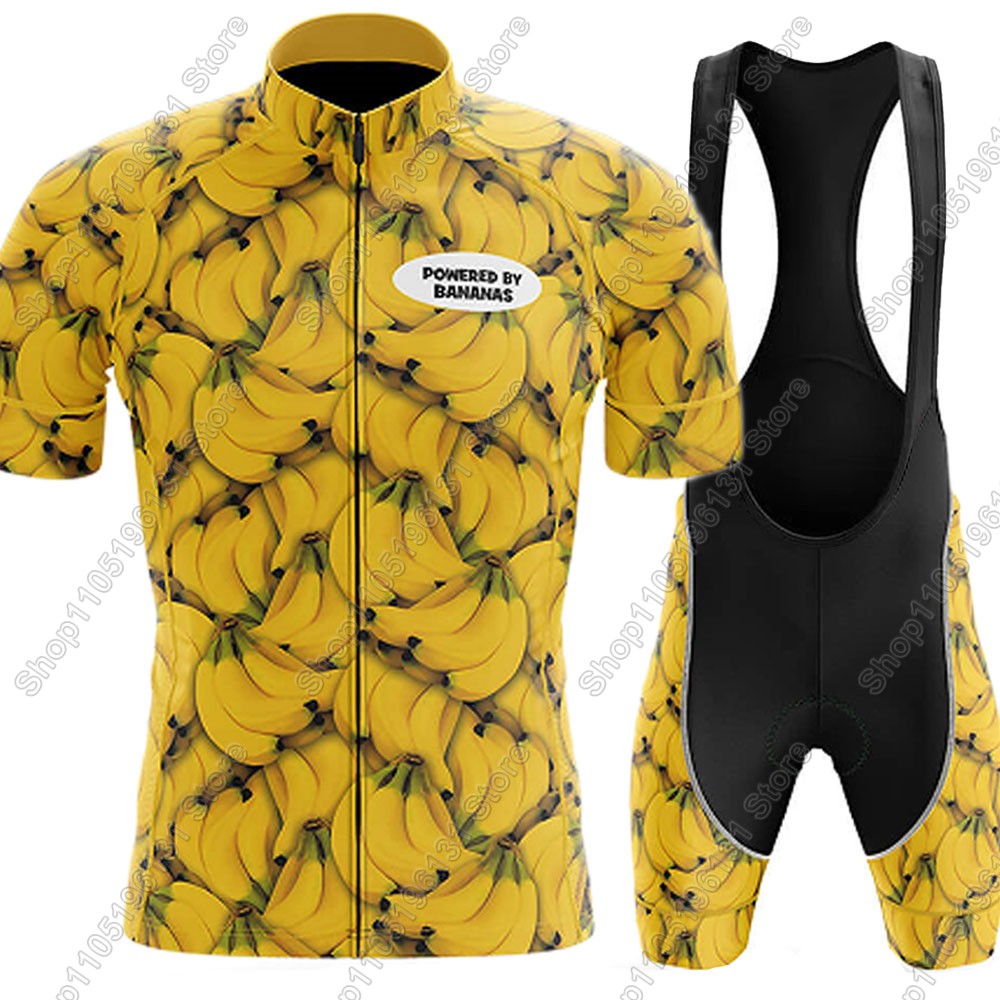 Cycling Commuter Clothing - Powerouge-by-bananas 2026 conjunto camisa de ciclismo