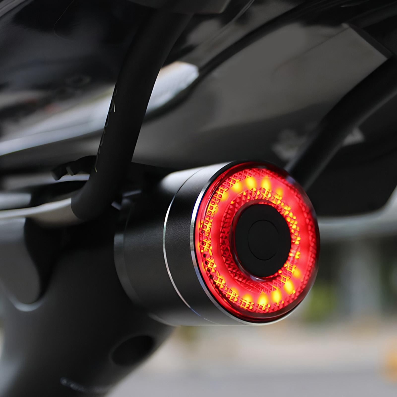 Cycling Commuting - Luz traseira da bicicleta inteligente luz