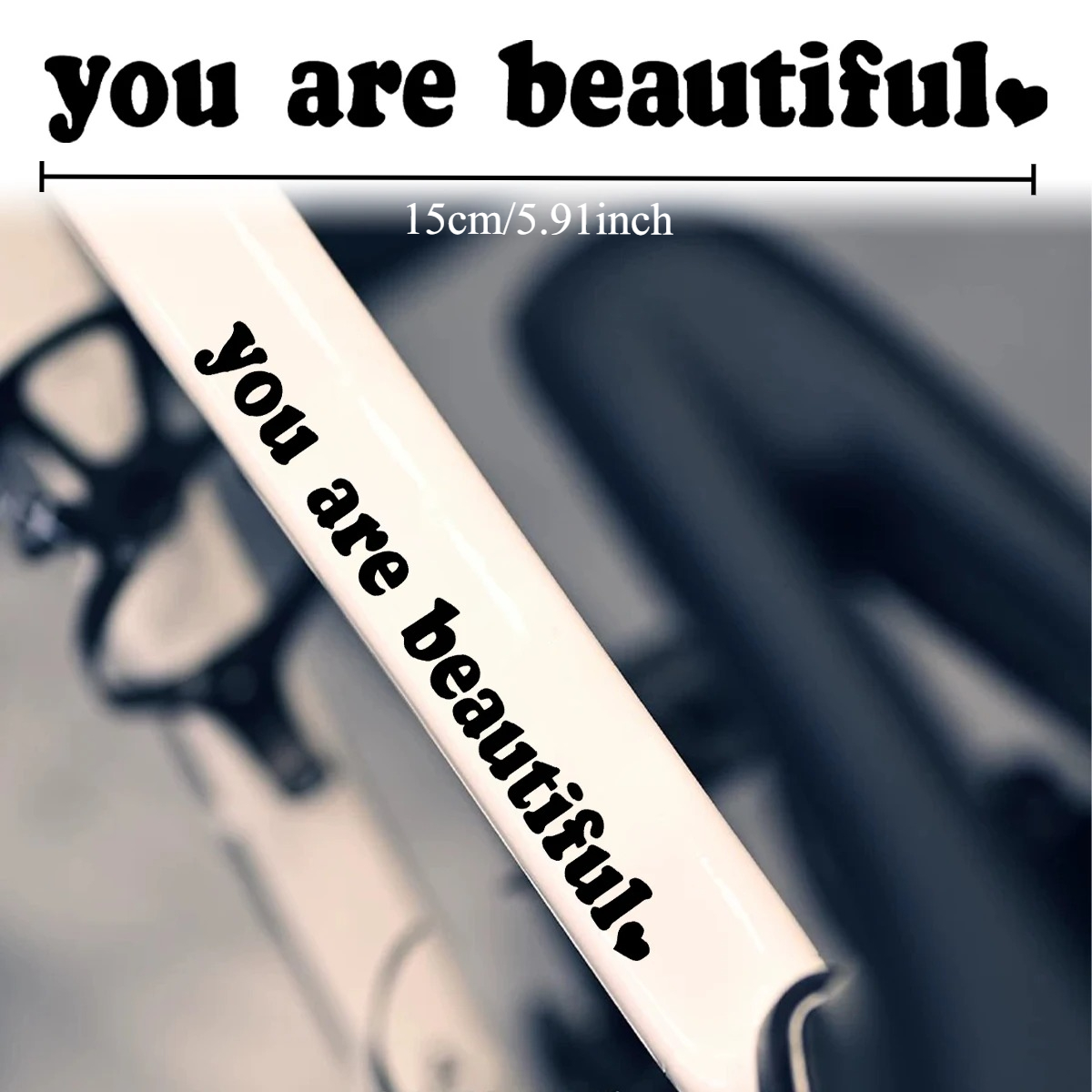 2 Adesivos de Vinil Impermeáve - Cycling Quote avaliação e preço