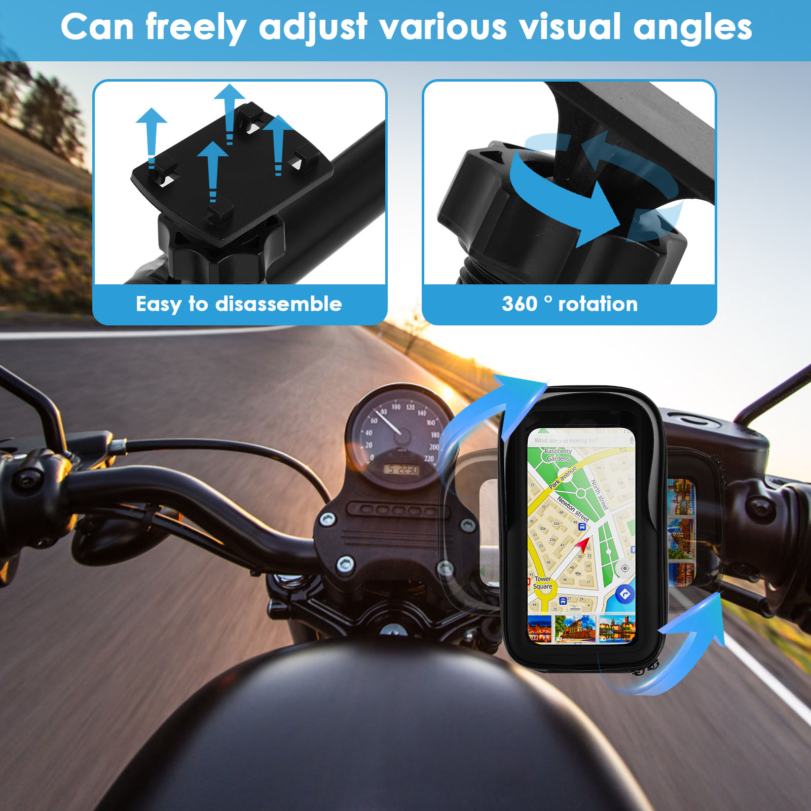 Bolsa para celular para motoci - Cycling Commuter Backpack Waterproof avaliação e preço