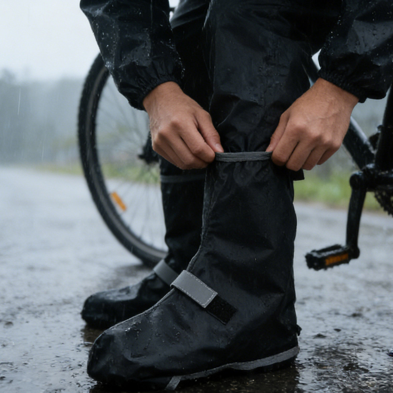 1 Par de Protetores de Sapato  - Cycling Commute Shoes avaliação e preço